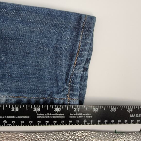 Ten25 Junior's Embroidered Button Pocket Slim Leg Jeans Size 5/6 - Picture 16 of 16
